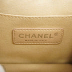 Chanel Handbag 2.55 Quilted Leather White Silver 2-Way Bag — view 5