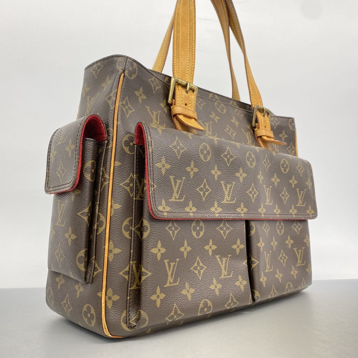 Louis Vuitton Tote Bag Monogram Multipli Cite Brown — view 2