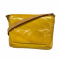 Louis Vuitton Shoulder Bag Vernis Thompson Street Lime Yellow