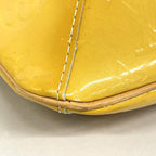 Louis Vuitton Shoulder Bag Vernis Thompson Street Lime Yellow — view 6