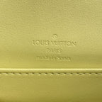 Louis Vuitton Shoulder Bag Vernis Thompson Street Lime Yellow — view 5