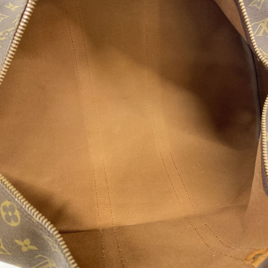 Louis Vuitton Boston Bag Monogram Keepall 45 Brown — view 4