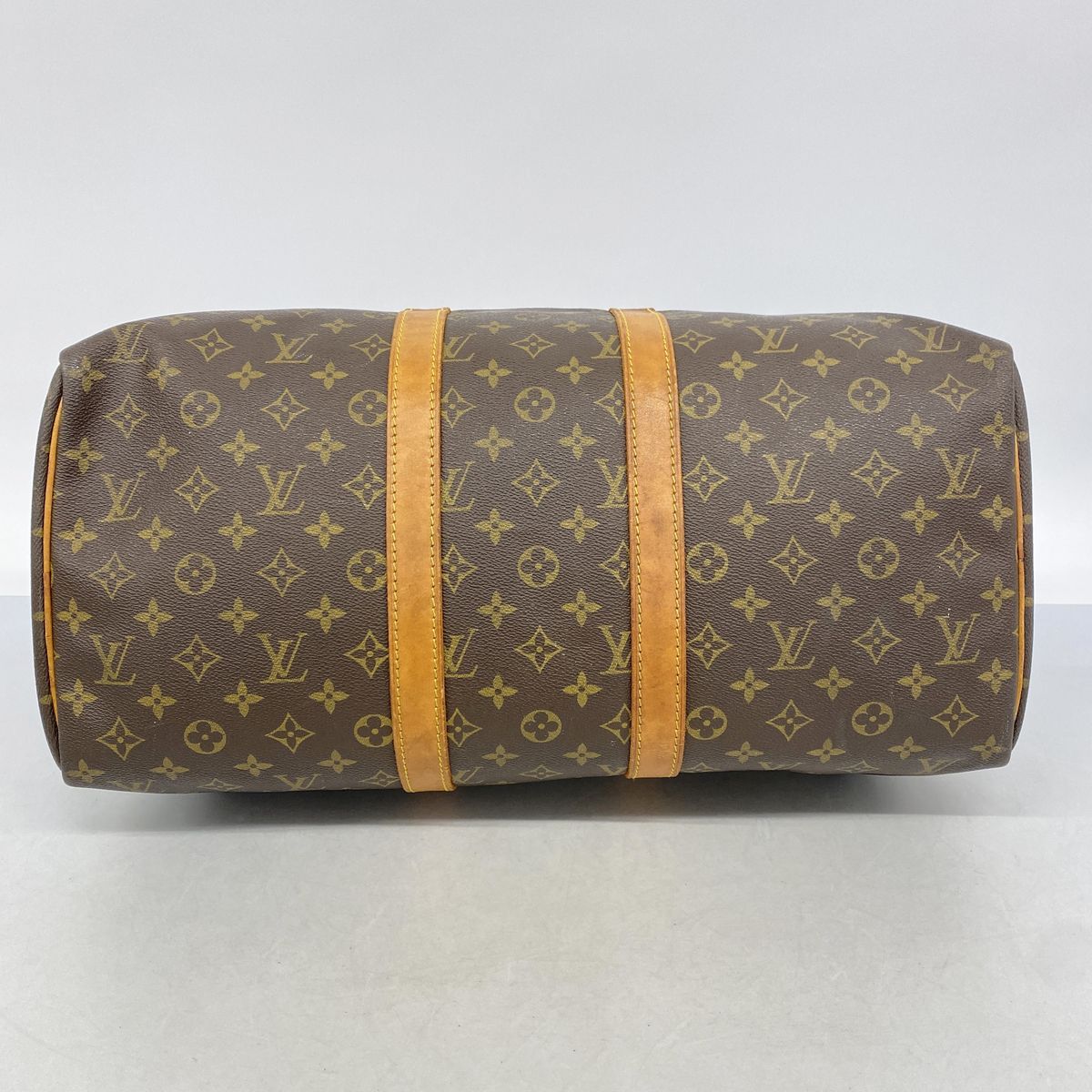 Louis Vuitton Boston Bag Monogram Keepall 45 Brown — view 3