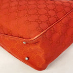 Gucci Tote Bag GG Canvas Red Silver — view 6