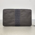 Hermes Wallet Herline Perth GM Nylon Gray Silver — view 7