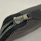 Hermes Wallet Herline Perth GM Nylon Gray Silver — view 5