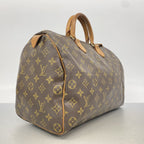 Louis Vuitton Handbag Monogram Speedy 35 Brown — view 2