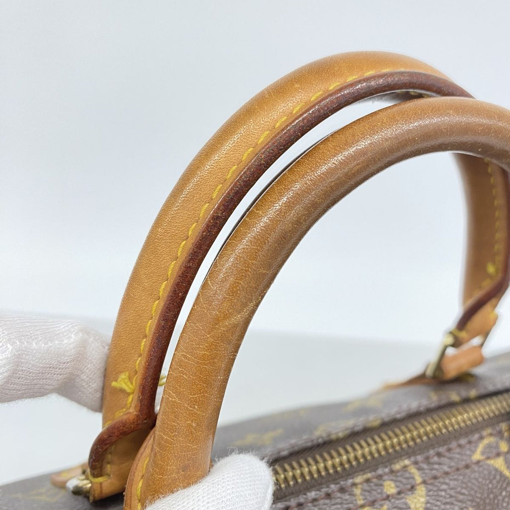 Louis Vuitton Handbag Monogram Speedy 35 Brown — view 8