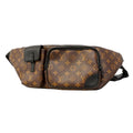 Louis Vuitton Belt Bag Monogram Macassar Christopher Brown Black