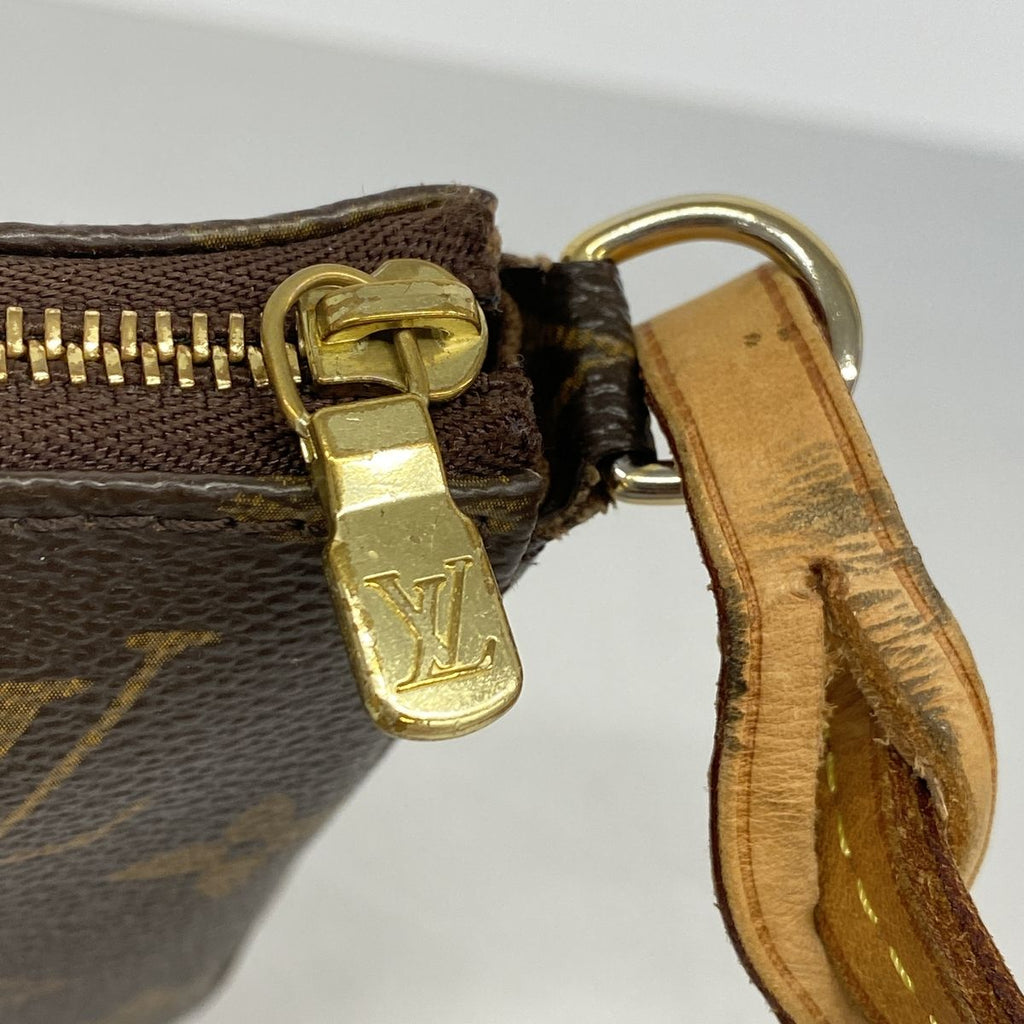 Louis Vuitton Pouch Monogram Pochette Accessoires Brown — view 8