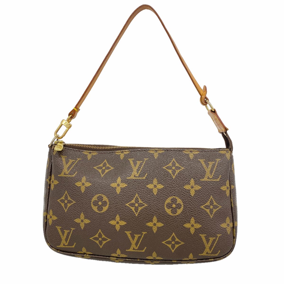 Louis Vuitton Pouch Monogram Pochette Accessoires Brown