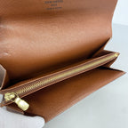 Louis Vuitton Wallet Monogram Pochette Porte Monnaie Credit Brown — view 3