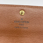 Louis Vuitton Wallet Monogram Pochette Porte Monnaie Credit Brown — view 4