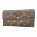 Louis Vuitton Wallet Monogram Pochette Porte Monnaie Credit Brown