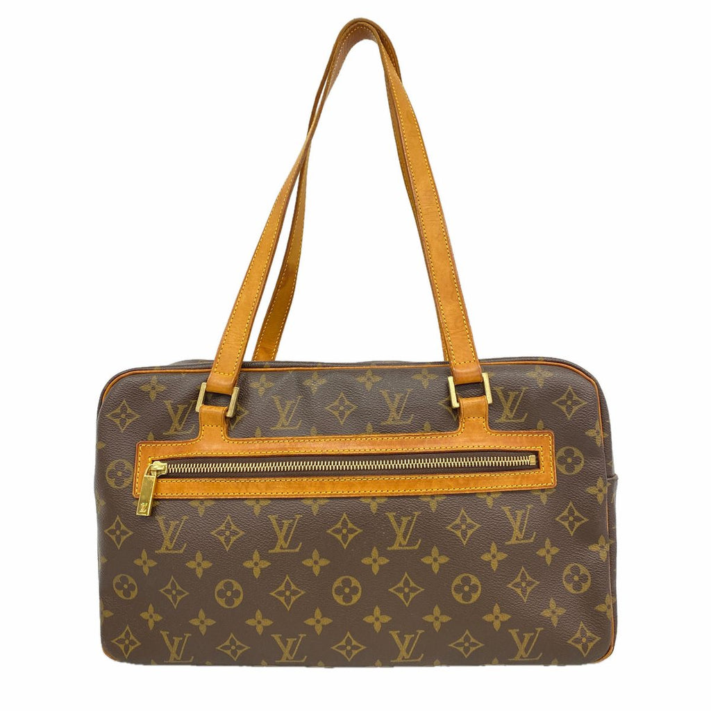 Louis Vuitton Shoulder Bag Monogram Cite GM Brown