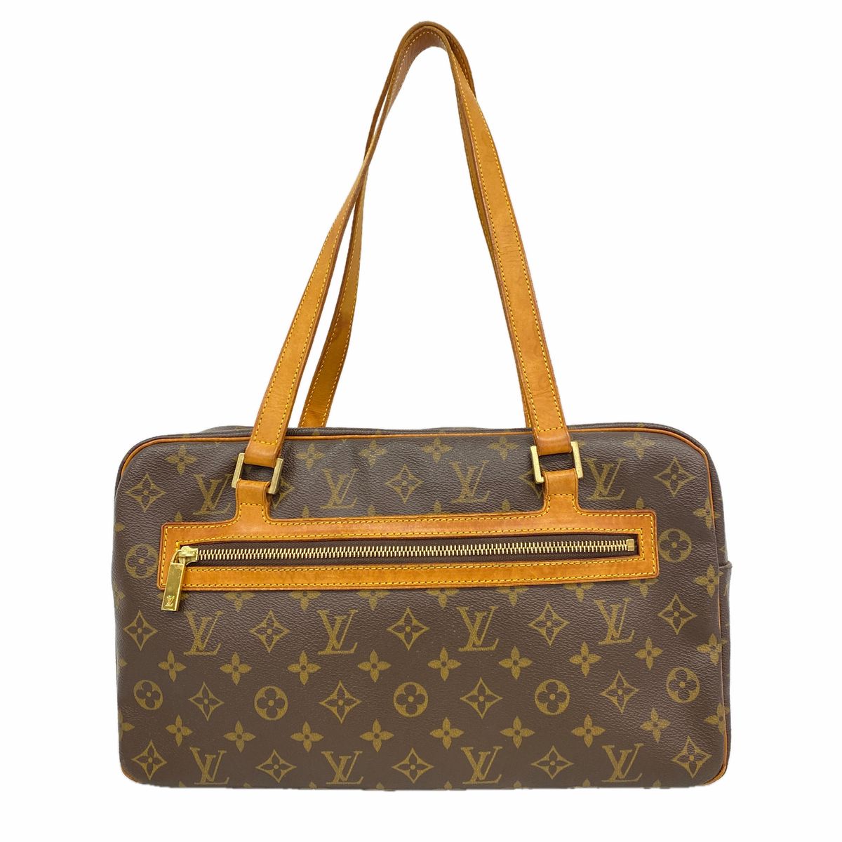 Louis Vuitton Shoulder Bag Monogram Cite GM Brown