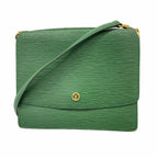 Louis Vuitton Shoulder Bag Epi Grenelle Borneo Green
