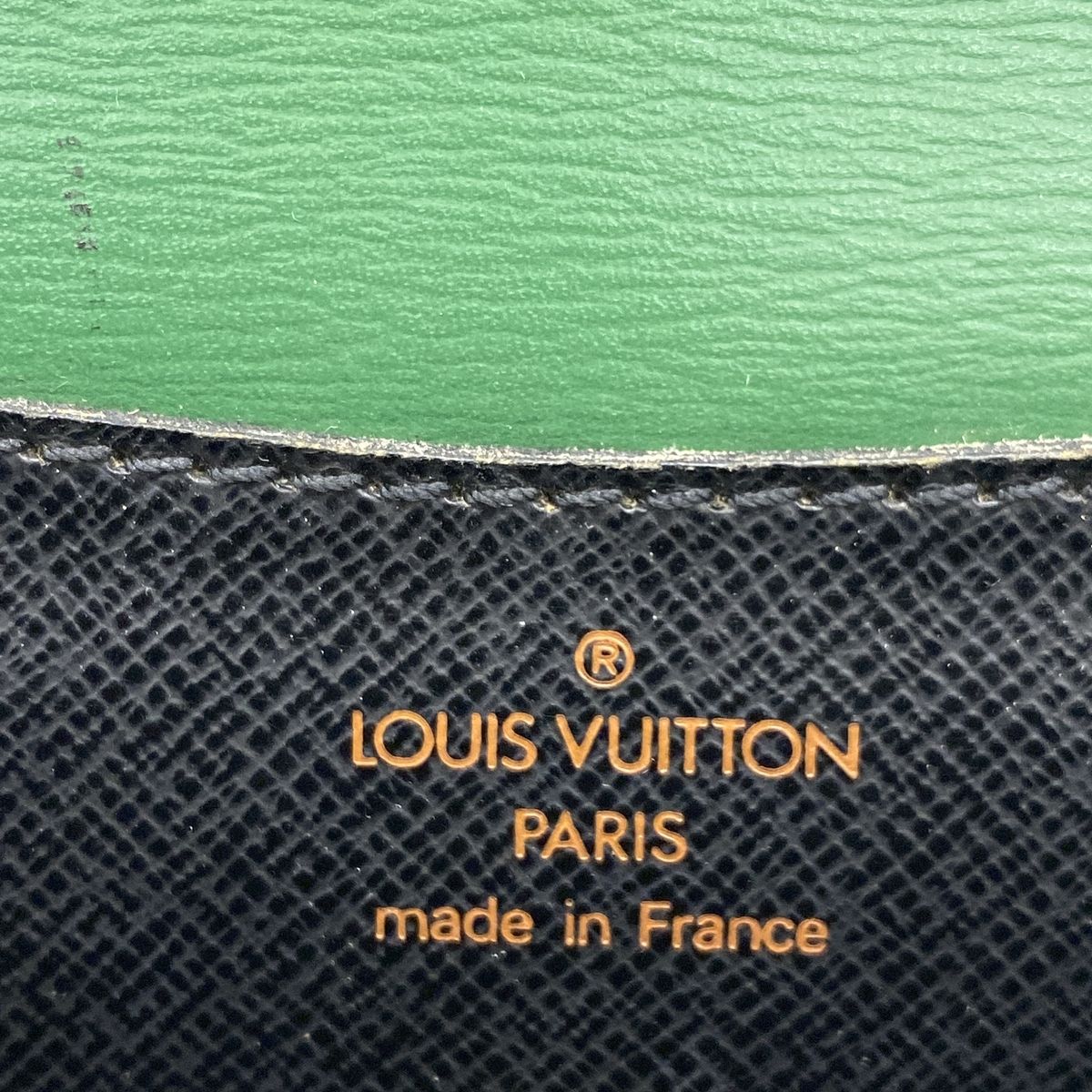 Louis Vuitton Shoulder Bag Epi Grenelle Borneo Green — view 5
