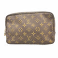 Louis Vuitton Pouch Monogram Trousse Twillet 23 Brown