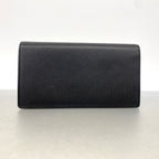 Chanel Wallet Coco Buttons Leather Black Gold — view 8