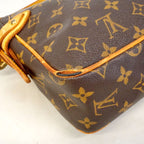 Louis Vuitton Shoulder Bag Monogram Hudson PM Brown — view 6