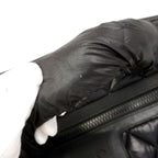 Chanel Tote Bag Coco Cocoon Nylon Black Silver — view 8