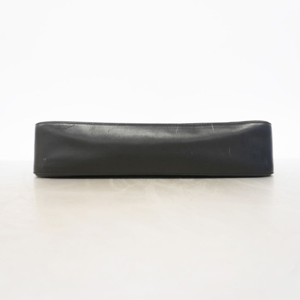 Gucci Tote Bag Sherry Line Leather Black Silver — view 3