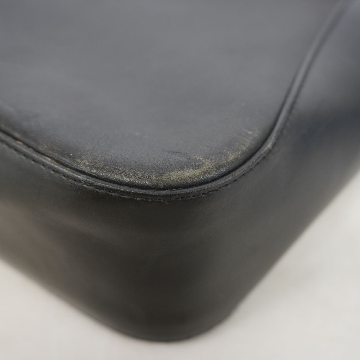 Gucci Tote Bag Sherry Line Leather Black Silver — view 6