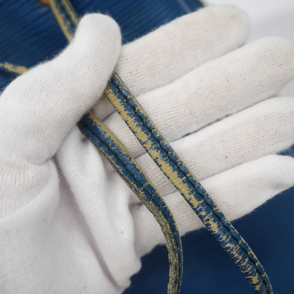Louis Vuitton Shoulder Bag Epi Petit Noe Toledo Blue — view 8