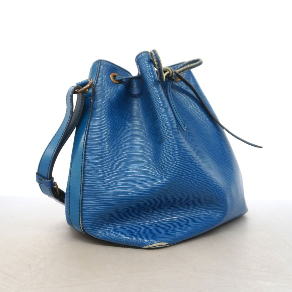 Louis Vuitton Shoulder Bag Epi Petit Noe Toledo Blue — view 2