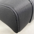 Hermes Backpack Sac a Dos Acapulco Toile Chevron Black Silver — view 6