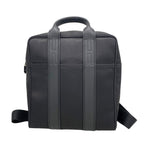 Hermes Backpack Sac a Dos Acapulco Toile Chevron Black Silver