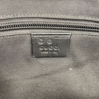Gucci Shoulder Bag GG Canvas Green Gold — view 5