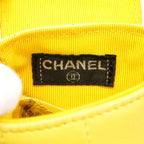 Chanel Shoulder Bag 2.55 Choco Bar Lambskin Yellow Silver — view 5