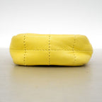 Chanel Shoulder Bag 2.55 Choco Bar Lambskin Yellow Silver — view 3
