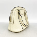 Gucci Handbag Micro Guccissima Leather Ivory Champagne Gold 2-Way Bag — view 2
