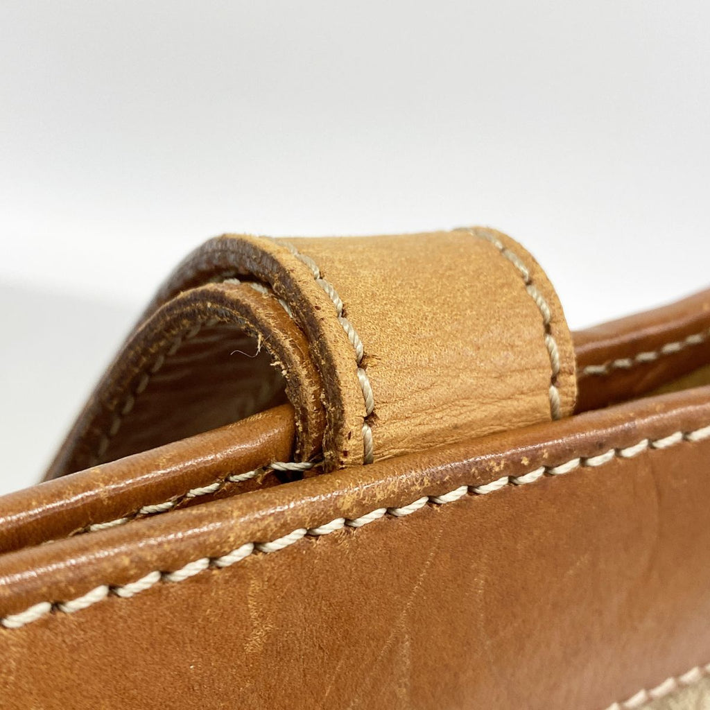 Celine Tote Bag Macadam Beige Gold — view 8