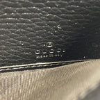 Gucci Wallet GG Supreme Black Brown Gold — view 4