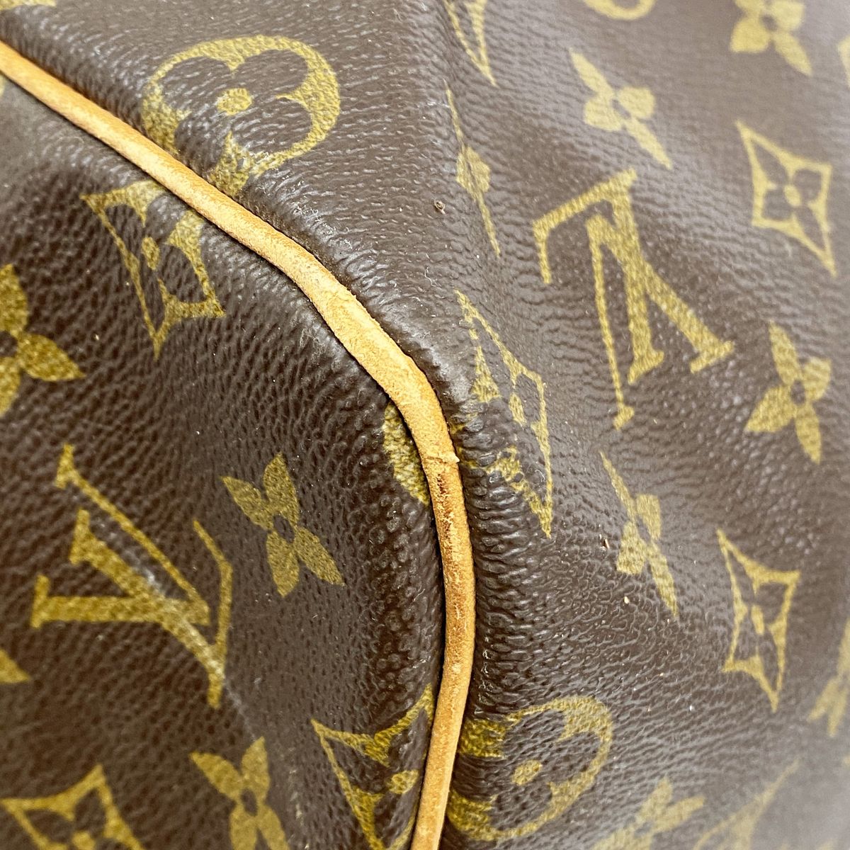 Louis Vuitton Boston Bag Monogram Keepall 55 Brown — view 6