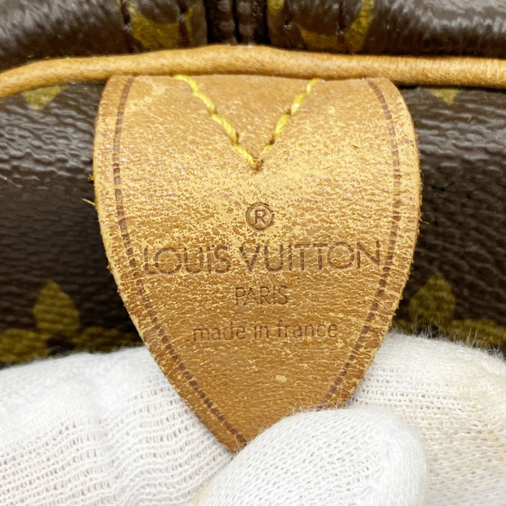 Louis Vuitton Boston Bag Monogram Keepall 55 Brown — view 5