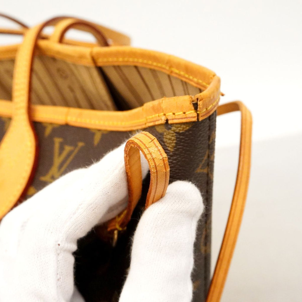 Louis Vuitton Tote Bag Monogram Neverfull MM Brown — view 8