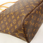 Louis Vuitton Tote Bag Monogram Neverfull MM Brown — view 6