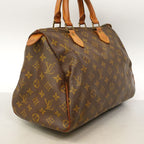 Louis Vuitton Handbag Monogram Speedy 30 Brown — view 2