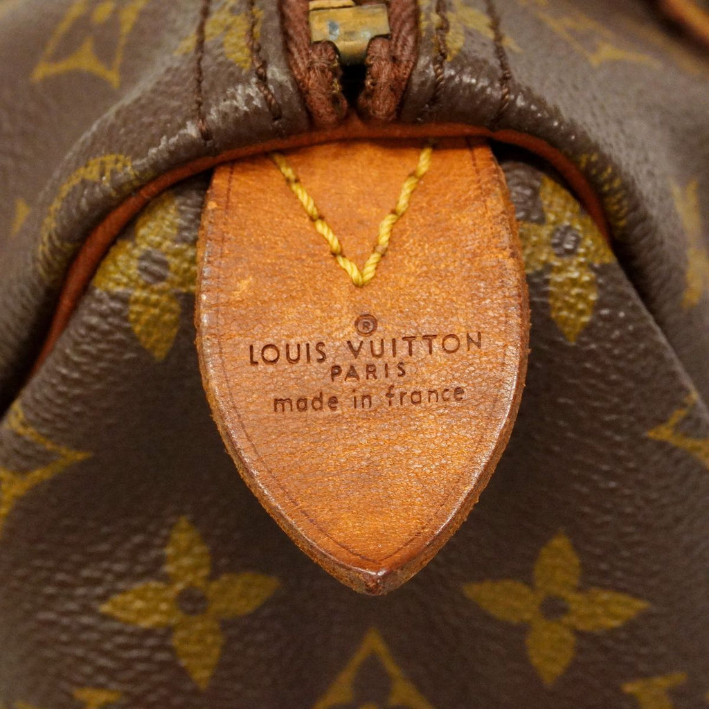 Louis Vuitton Handbag Monogram Speedy 30 Brown — view 5