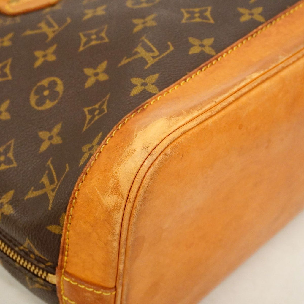 Louis Vuitton Handbag Monogram Alma Brown — view 6