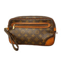 Louis Vuitton Clutch Monogram Marly Dragonne GM Brown