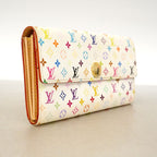 Louis Vuitton Wallet Monogram Multicolor Portefeuille Monnaie Credit Blanc — view 2