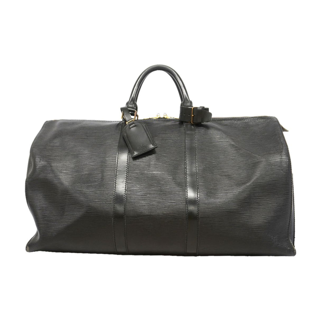 Louis Vuitton Boston Bag Epi Keepall 50 Noir
