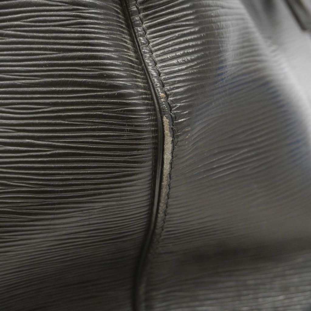 Louis Vuitton Boston Bag Epi Keepall 50 Noir — view 8