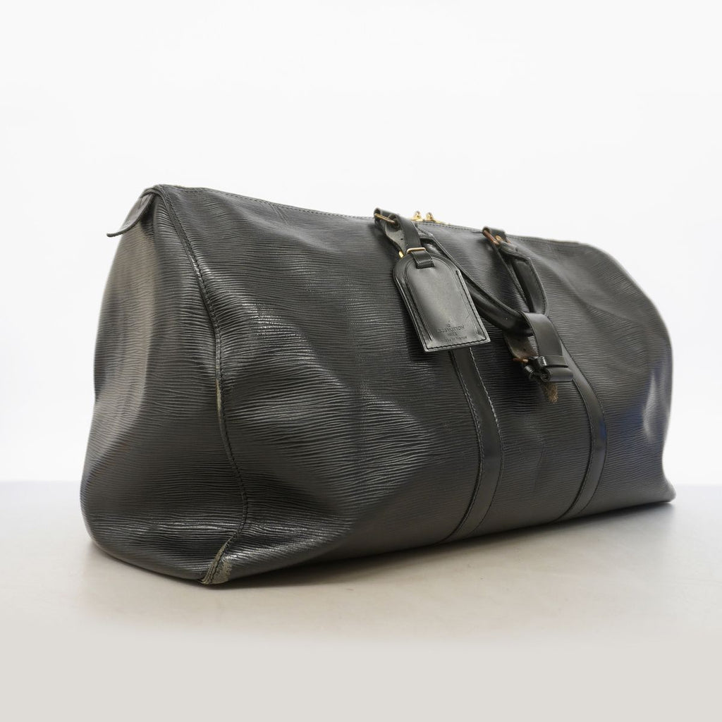 Louis Vuitton Boston Bag Epi Keepall 50 Noir — view 2